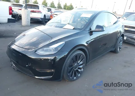 2024 Tesla Model Y from USA, damaged, VIN 7SAYGDEF1RF122502